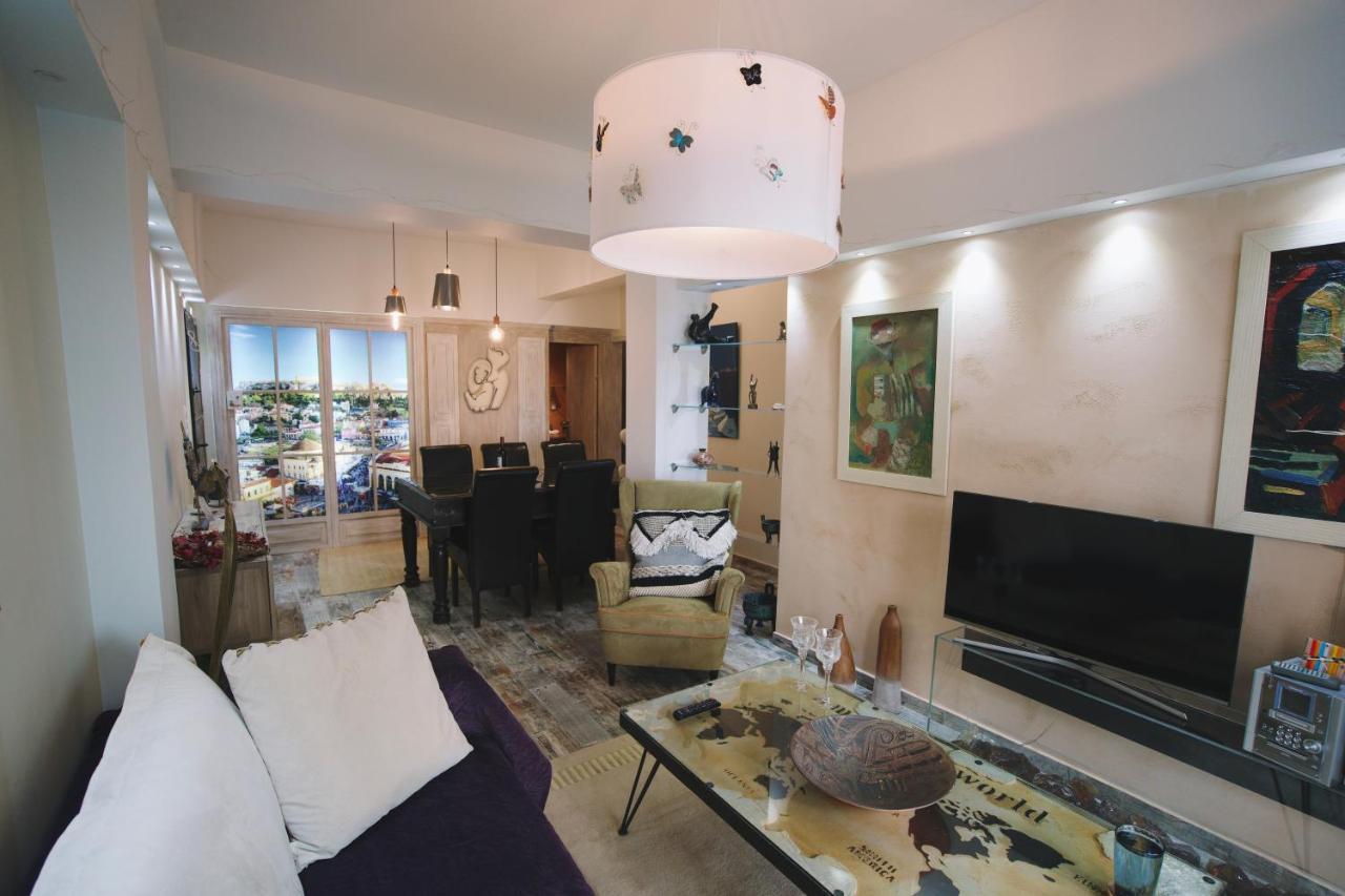Style And Comfort 8 Min From Acropolis Museum By Yha Athens Luaran gambar